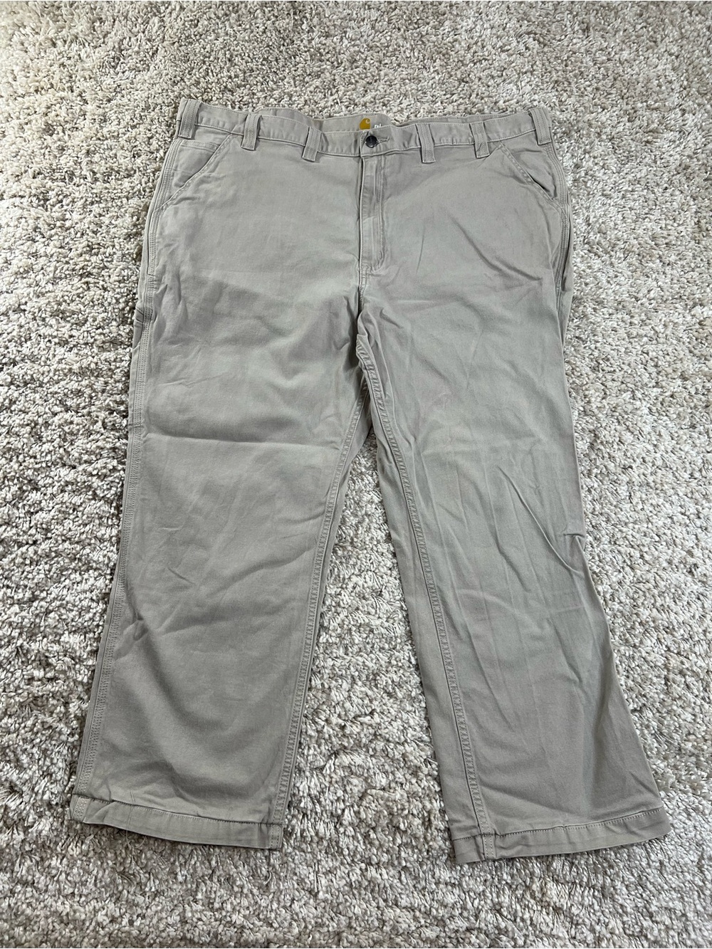 Carhartt Men's Light Khaki Work Chinos
